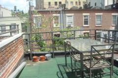 Upper West Side Townhouse One Bedroom Apartment with Terrace 